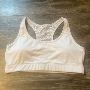 Zyia White Bomber Bra